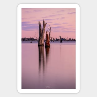 Lake Mulwala, Yarrawonga, Victoria, Australia Sticker